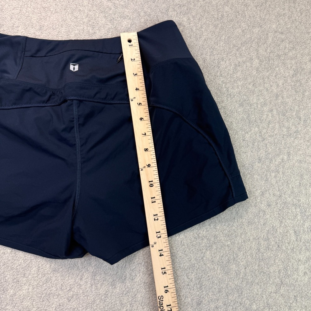 Tough Mode Womens Athletic Running Shorts Navy Blue Lightweight Performance M - Picture 5 of 6